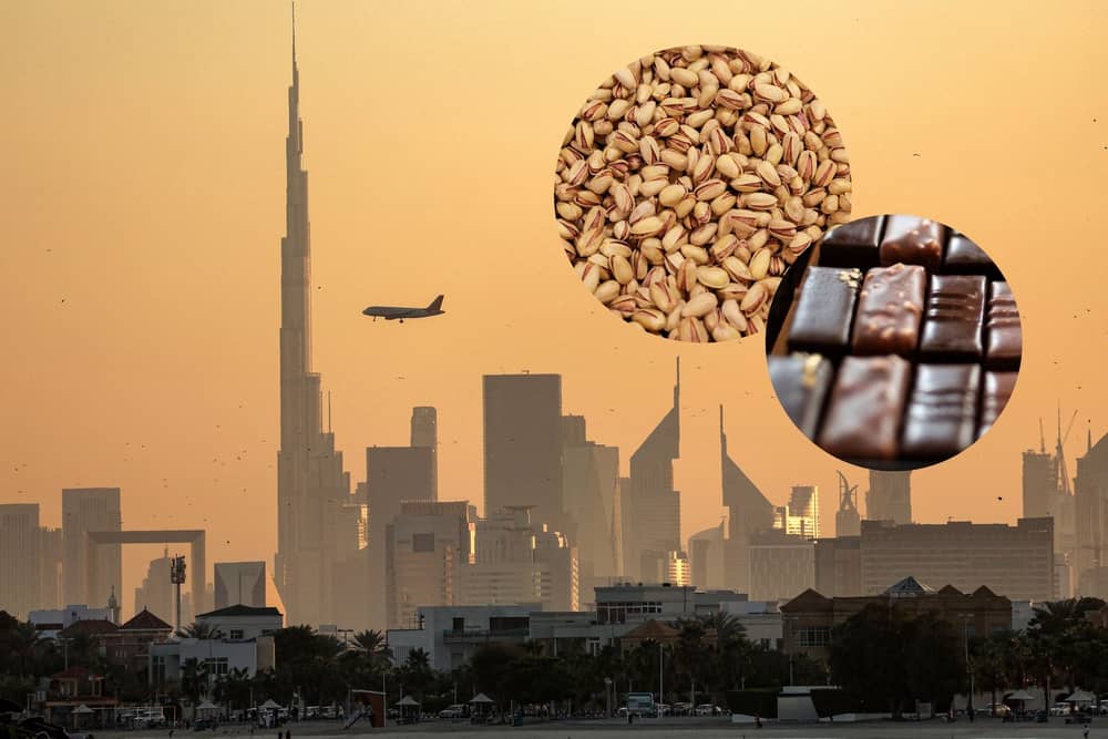 Chocolate lovers are flying to Dubai for a viral chocolate bar. (Stock images for illustrative purposes by Getty/ATTA KENARE/GUILLAUME BAPTISTE/GIUSEPPE CACACE)