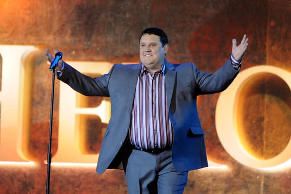 Peter Kay took Laura Nuttall for lunch Credit: Getty