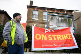 The PCS Union, which represents civil servants, will stage further strike action in March. (Credit: Getty Images)