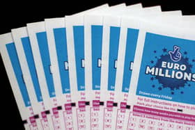 Lottery tickets for the EuroMillions jackpot