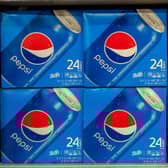Pepsi’s new recipe contains 57% less sugar than previous versions.