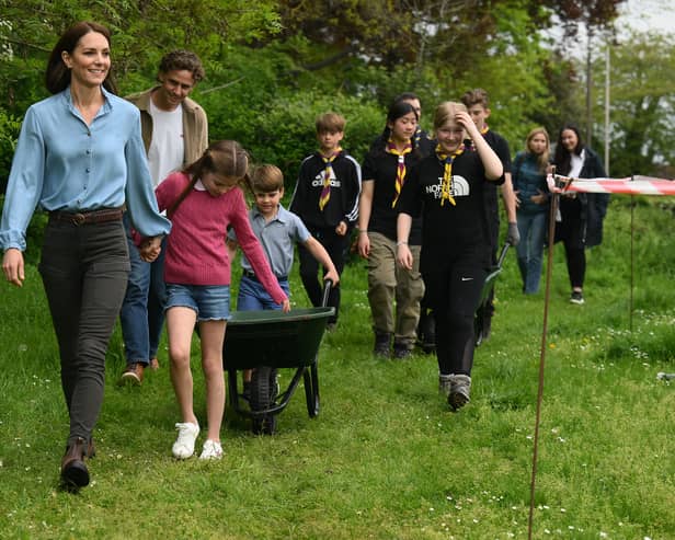 Big Help Out: Prince Louis joins Prince George and Princess Charlotte for day of volunteering for coronation
