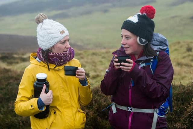 Enjoying a ramble in East Lothian, Scotland (photo: Ross Parker/SNS Group)