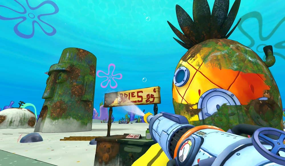 PowerWash Simulator has announced a new SpongeBob DLC