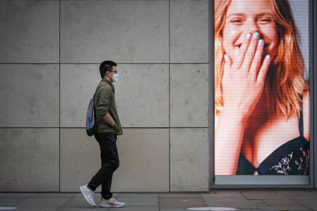 Doctors want to see tougher Covid restrictions reintroduced ahead of this winter, such as mandatory face coverings (image: Getty Images)