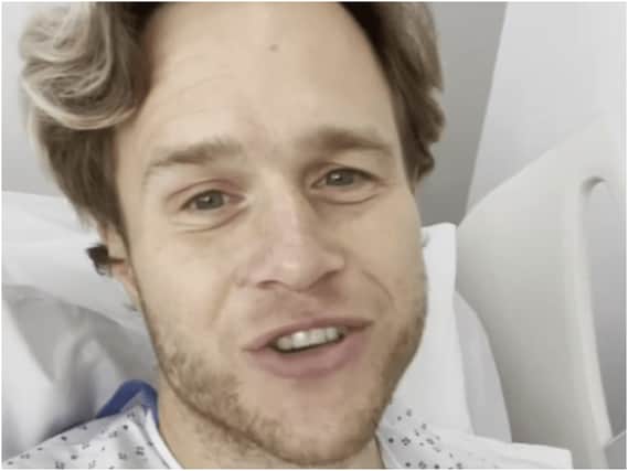 Olly Murs has been taken to hospital after injuring his leg in an onstage accident at his Newmarket gig (Photo: Olly Murs/Instagram)