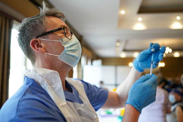 Experts have stressed the chances of suffering a stroke after vaccination are small (Photo: Getty Images)