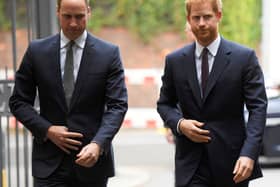 Prince William, Duke of Cambridge and Prince Harry (Photo by Toby Melville - WPA Pool / Getty Images)