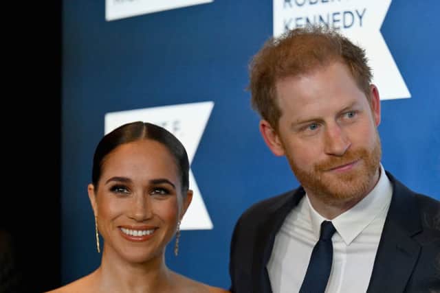 Prince Harry, Duke of Sussex, and Meghan, Duchess of Sussex, 