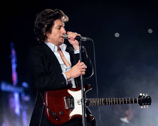 Alex Turner of the Arctic Monkeys. (Photo by PAUL BERGEN/ANP/AFP via Getty Images)