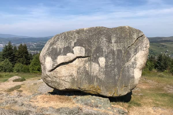 The Cloughmore Stone was hurled by the giant FinnMcCool, or so the legends say (Photo: Amber Allott)