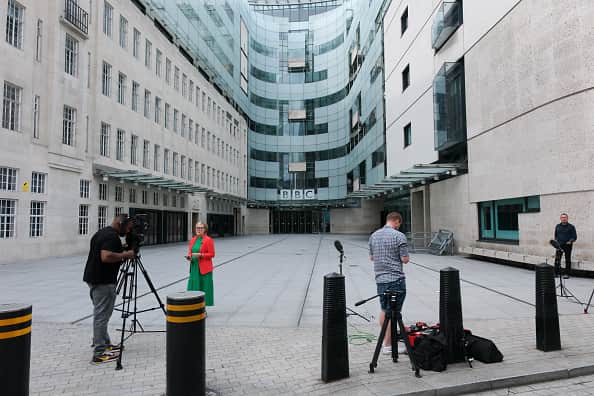 The BBC has released its timeline confirming that the allegations were not put to the top presents for seven weeks.  (Photo credit should read Matthew Chattle/Future Publishing via Getty Images)