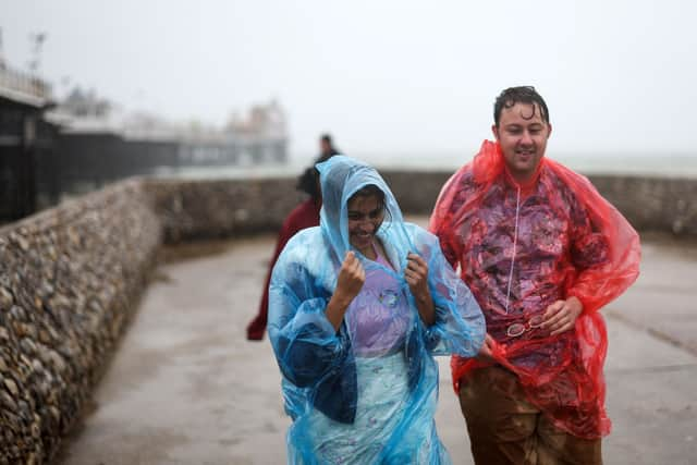 Storm Antoni has caused high winds and rain across the UK this weekend