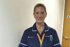 NHS nurse Kelly Foster, who failed her GCSEs 
