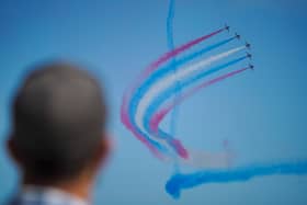 The Red Arrows are set to perform at the Bournemouth Air Festival this weekned 