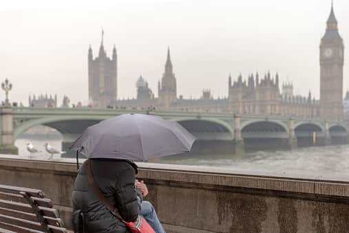 The Met Office said a cold snap is on its way, with large parts of the UK experiencing heavy rain and snow on the mountains.