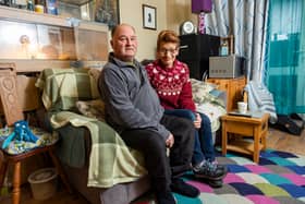 Katie Coyne, 60, and husband Richard, 64, said the £57,000 energy bill from British Gas is “beyond a joke”. 