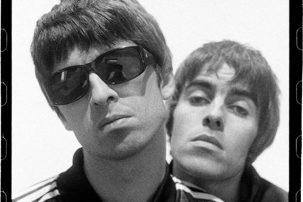 Noel & Liam Gallagher BW (c) Paul Slattery