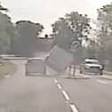 Aaron Drummond crashed into a car and bollard whilst driving dangerously in a white transit van when being chased by police. 