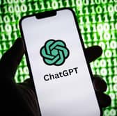 This illustration photograph shows the logo of ChatGPT. Photo: SEBASTIEN BOZON/AFP via Getty Images