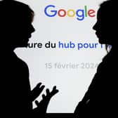Google has released its annual environmental report. (Photo by ALAIN JOCARD/AFP via Getty Images)
