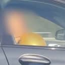 BMW driver filmed inhaling from what appeared to be a 'hippy crack balloon' on the M6.
