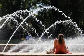 A yellow heat-health alert has been issued by the  UK Health Security Agency (UKHSA) as the UK experiences the hottest day of the year. (Photo: Dan Kitwood/Getty Images)