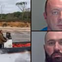 Men leap from boat as they’re caught with £39m cocaine haul.