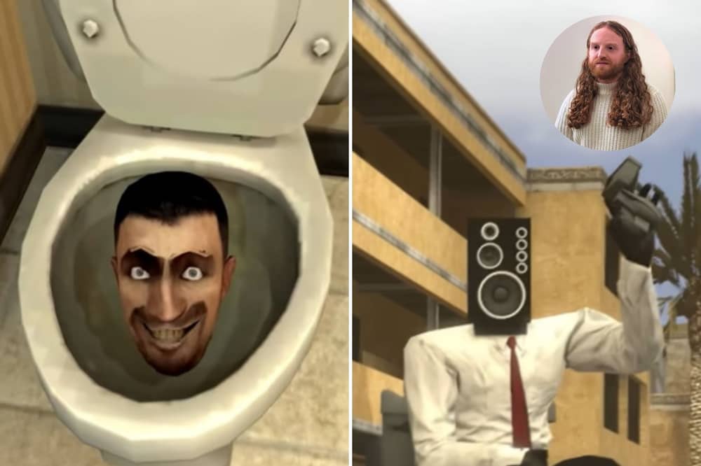 Clips from Skibidi Toilet shorts on YouTube. Photo: DaFuqBoom!/ YouTube