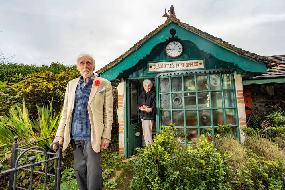 Alban and Angela Bunting bought a cottage for £1K which they have turned into the ultimate playground for their grandkids - including three life-size playhouses.