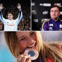 Top L - William Ellard. Top R - Luke Littler, Bottom - Sky Brown. Photo: Getty Images