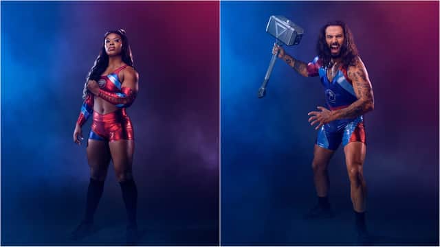 Cyclone and Hammer have joined the cast of Gladiators