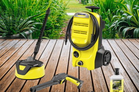 It's time to wash away the winter grime with a pressure washer