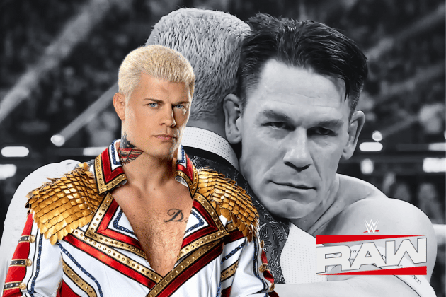 Cody Rhodes and John Cena are set to meet under the same roof on this evening's episode of WWE Raw - the first time since John's turn at Elimination Chamber Toronto.