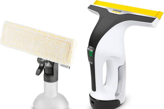 The WV 6 Plus comes with a mop-head spray bottle
