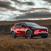 Toyota's bZ4X is certainly distinctive - at least from the outside