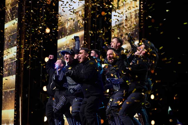 The Blackouts got an unprecedented 'group' Golden Buzzer for their performance. 