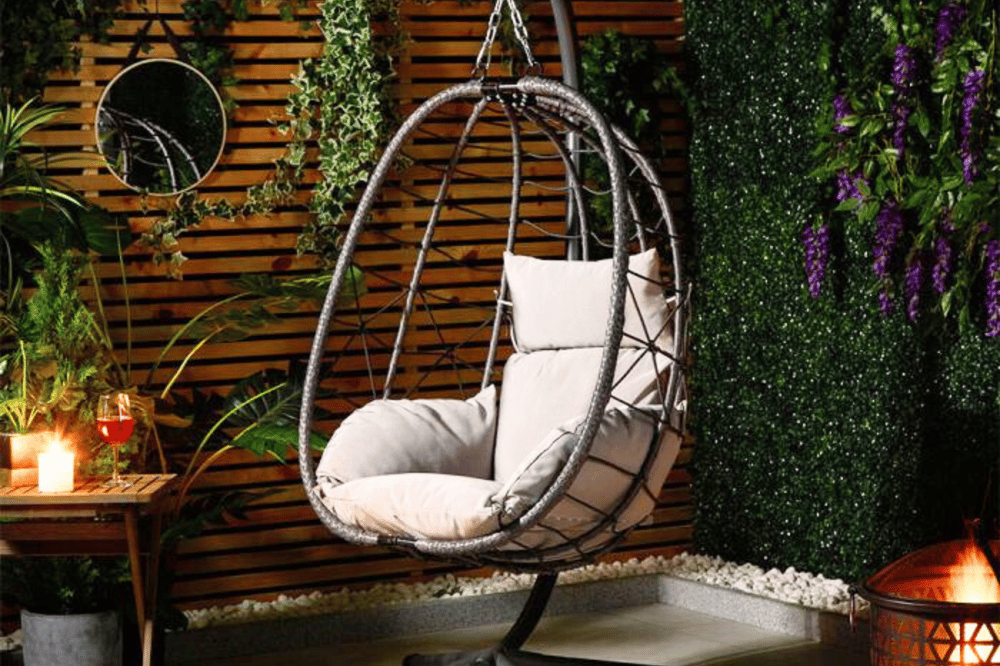 Summer garden trend: I tried the Vonhaus Tivoli Faux Rattan hanging egg chair – but is it worth buying?