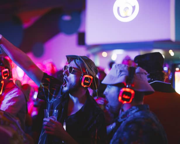 Silent disco at Butlin's