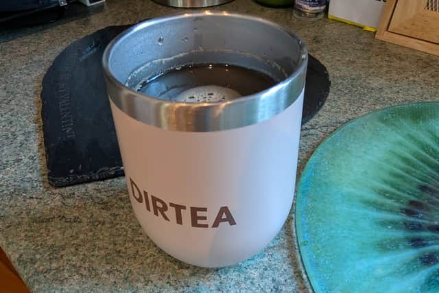 It looks like coffee, it smells (a bit) like coffee, and it tastes lovely