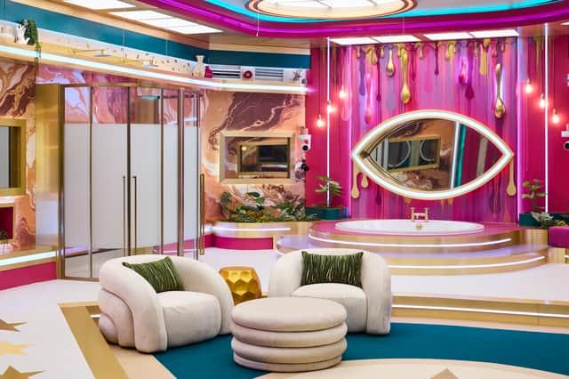 A closer look at the inside of the Celebrity Big Brother house for 2025. 