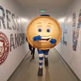 Crusty the Pie football mascot