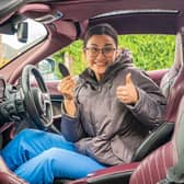 Maria had only been buying tickets since her friend won a car in February