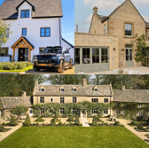 The three houses are worth a combined £8.5 million