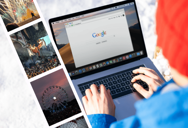 What festivals are people searching for the most in 2025, and is Glastonbury top of the list, by chance?