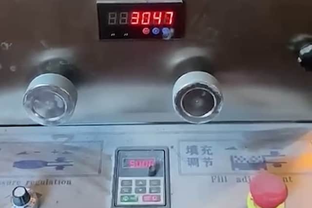 Equipment manufacturing MDMA.