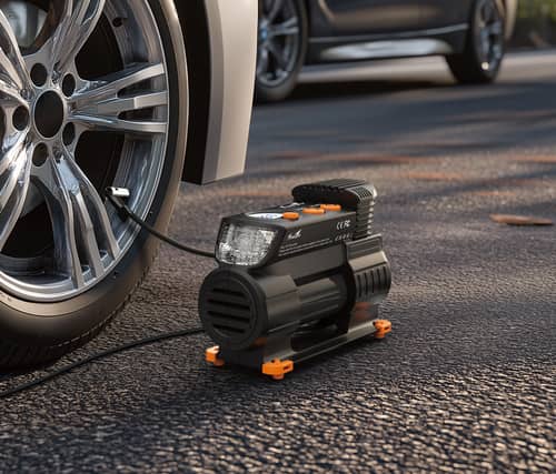 The TowerTop air compressor claims to have double the power of normal air compressors - so we put it to the test