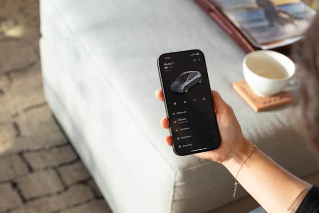 Tesla's app is the same, and one of the best parts of the ownership experience