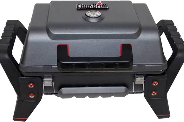 The Char-Broil X200 Grill2Go is a compact, durable gas barbecue designed for portable outdoor cooking
