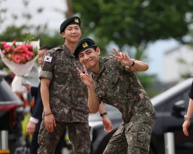 RM and V are the latest K-Pop idols to have completed their mandatory military service - but are there exemptions for K-Pop acts?